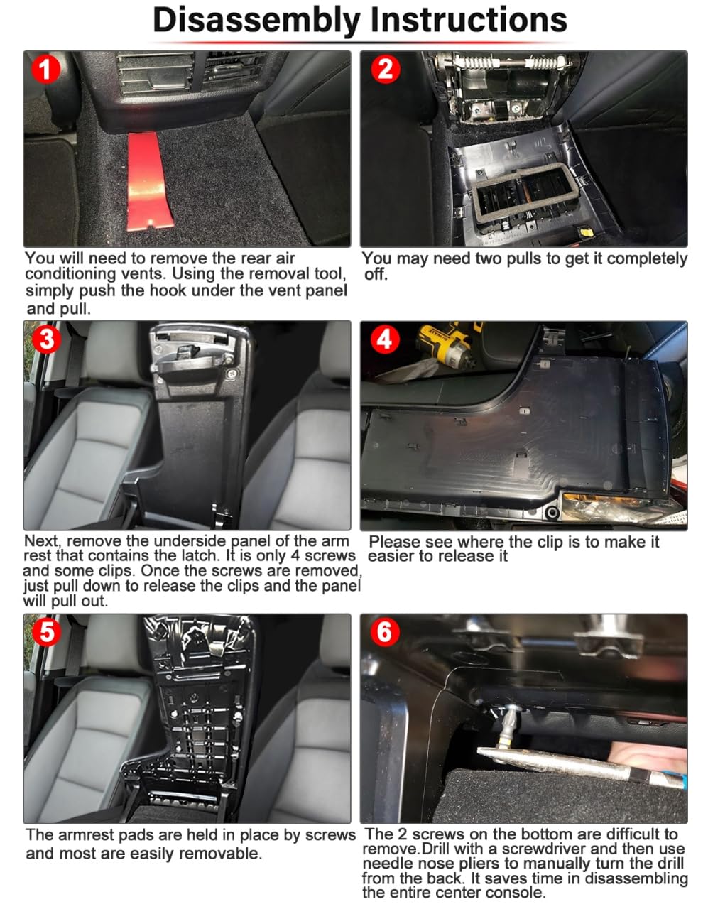 Amazon.co.jp: KBH センターコンソールアームレストカバー 交換用